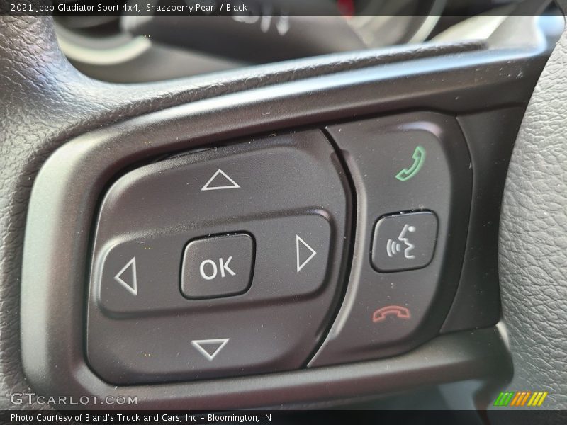 Snazzberry Pearl / Black 2021 Jeep Gladiator Sport 4x4