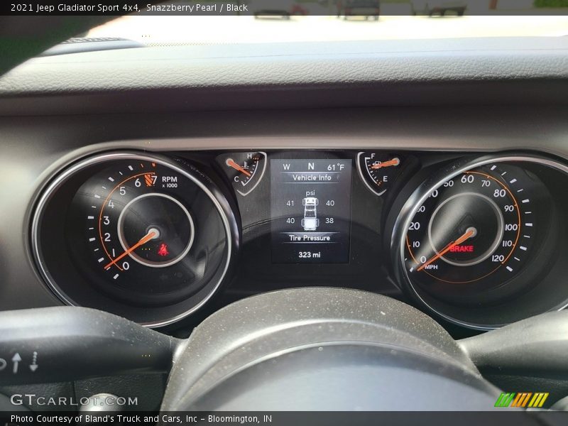 Snazzberry Pearl / Black 2021 Jeep Gladiator Sport 4x4