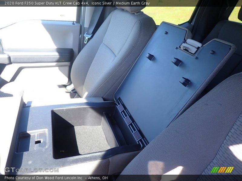 Iconic Silver / Medium Earth Gray 2020 Ford F350 Super Duty XLT Crew Cab 4x4