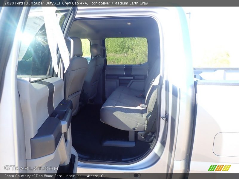 Iconic Silver / Medium Earth Gray 2020 Ford F350 Super Duty XLT Crew Cab 4x4