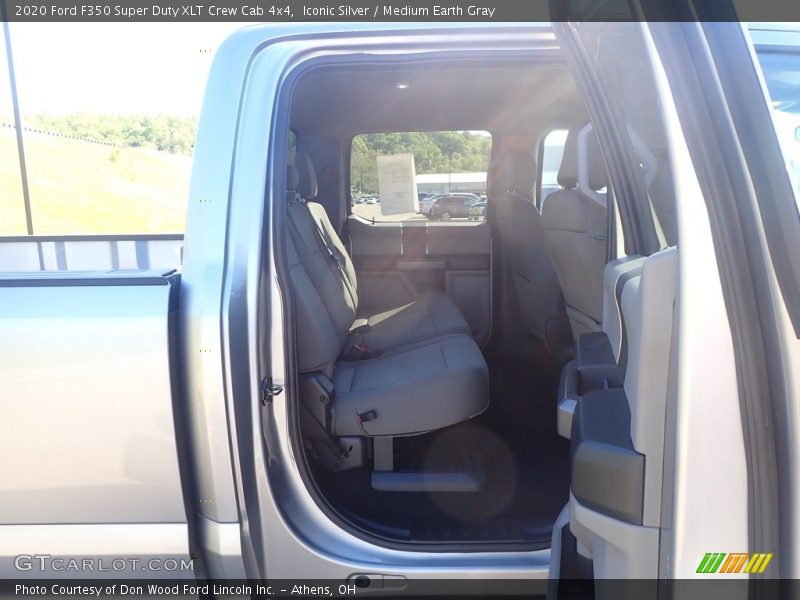 Iconic Silver / Medium Earth Gray 2020 Ford F350 Super Duty XLT Crew Cab 4x4