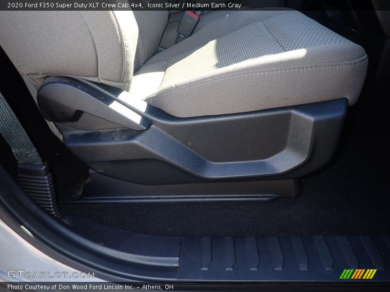 Iconic Silver / Medium Earth Gray 2020 Ford F350 Super Duty XLT Crew Cab 4x4
