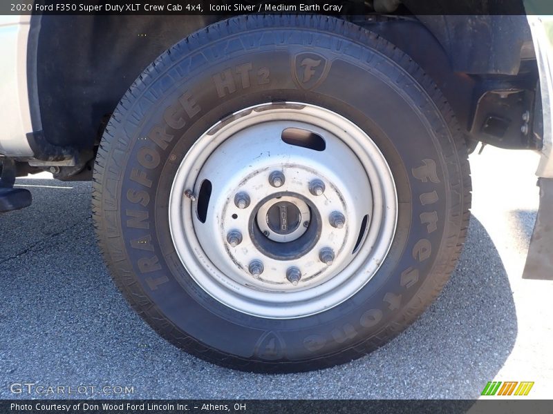 Iconic Silver / Medium Earth Gray 2020 Ford F350 Super Duty XLT Crew Cab 4x4