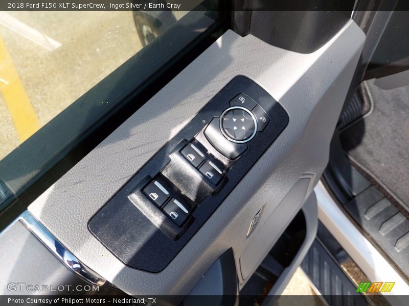 Ingot Silver / Earth Gray 2018 Ford F150 XLT SuperCrew