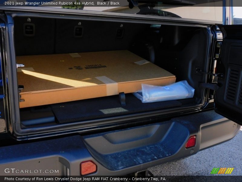 Black / Black 2021 Jeep Wrangler Unlimited Rubicon 4xe Hybrid