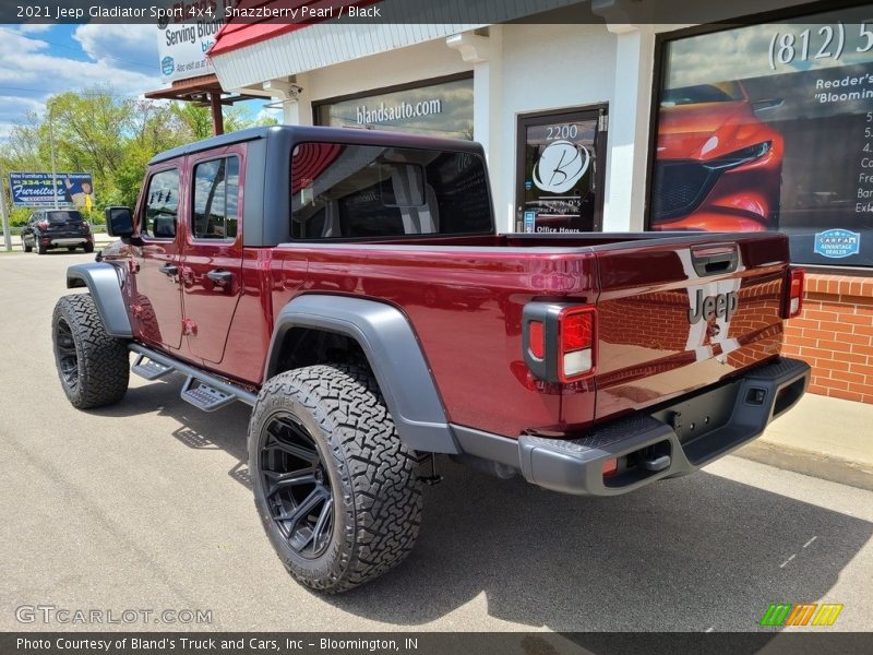 Snazzberry Pearl / Black 2021 Jeep Gladiator Sport 4x4