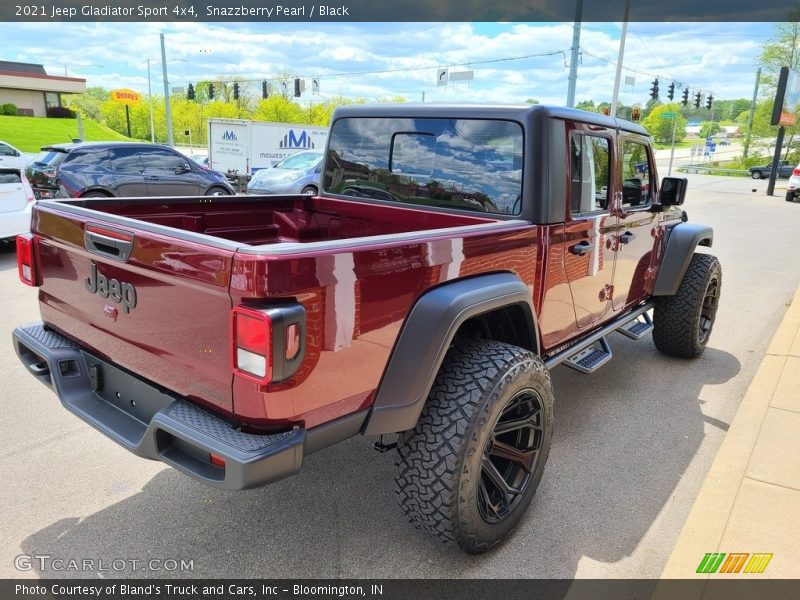 Snazzberry Pearl / Black 2021 Jeep Gladiator Sport 4x4