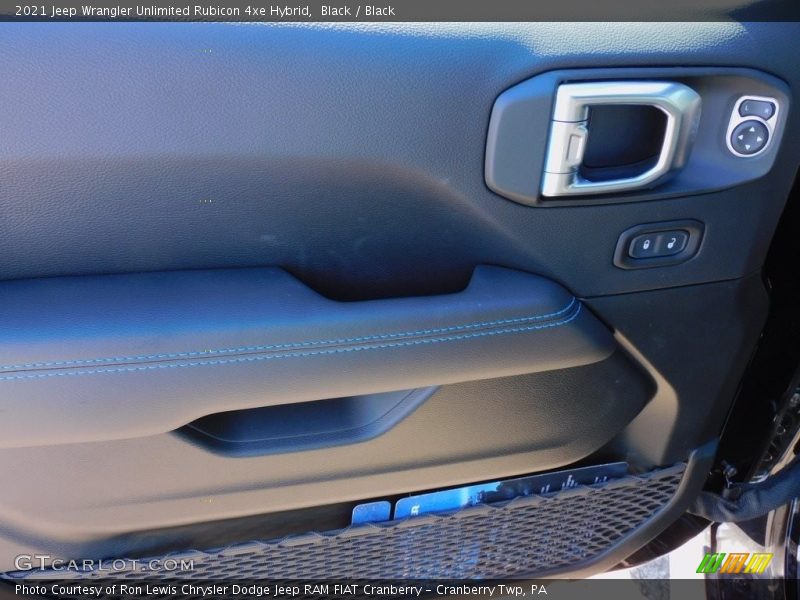 Black / Black 2021 Jeep Wrangler Unlimited Rubicon 4xe Hybrid