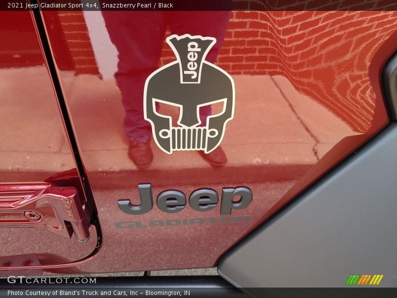 Snazzberry Pearl / Black 2021 Jeep Gladiator Sport 4x4