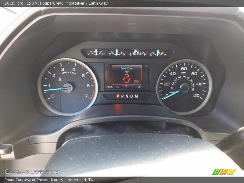 Ingot Silver / Earth Gray 2018 Ford F150 XLT SuperCrew