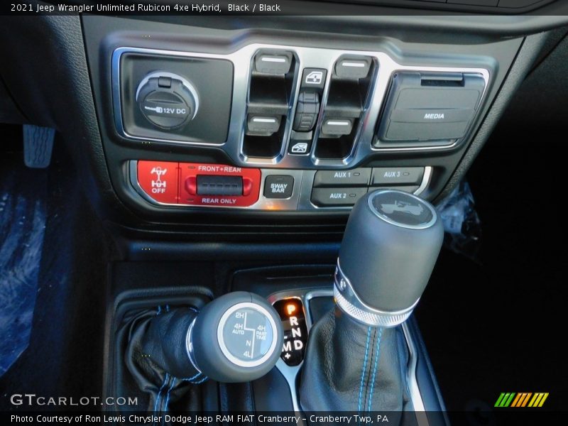 Black / Black 2021 Jeep Wrangler Unlimited Rubicon 4xe Hybrid