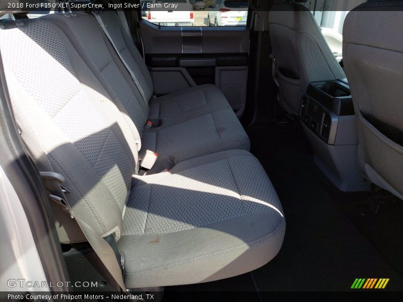 Ingot Silver / Earth Gray 2018 Ford F150 XLT SuperCrew