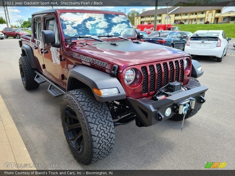 Snazzberry Pearl / Black 2021 Jeep Gladiator Sport 4x4
