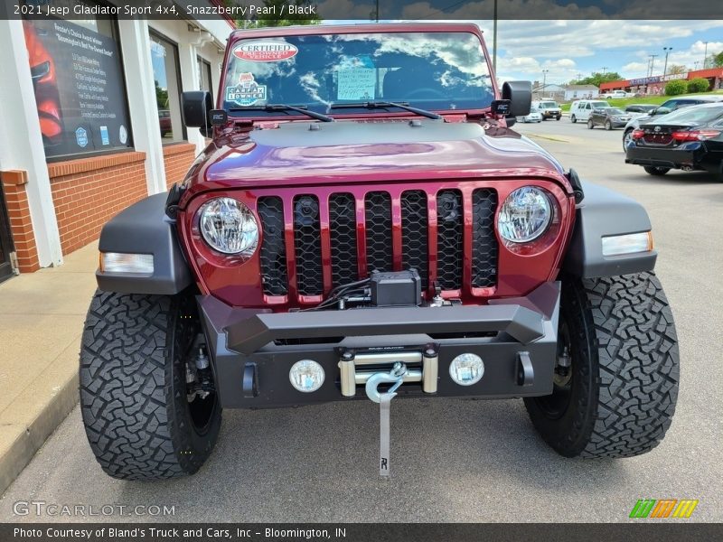 Snazzberry Pearl / Black 2021 Jeep Gladiator Sport 4x4