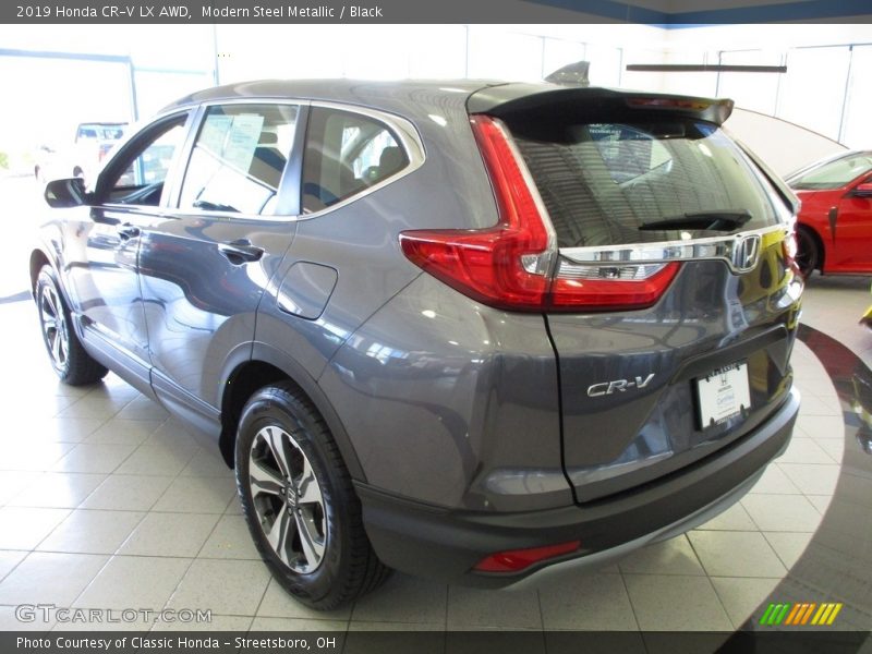 Modern Steel Metallic / Black 2019 Honda CR-V LX AWD