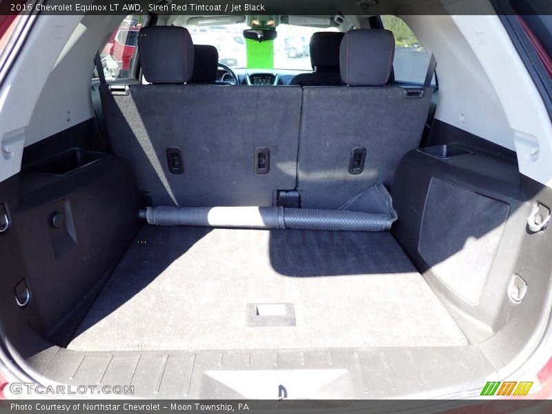Siren Red Tintcoat / Jet Black 2016 Chevrolet Equinox LT AWD