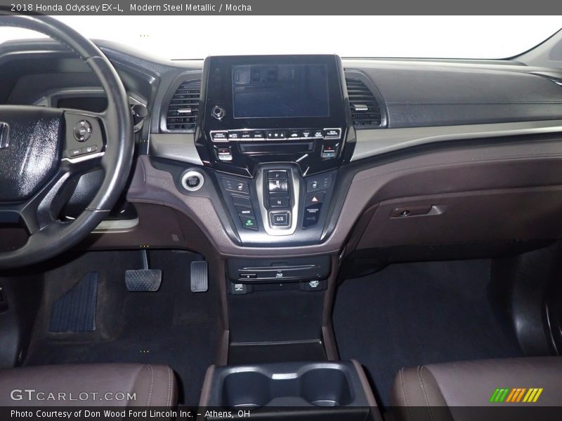 Modern Steel Metallic / Mocha 2018 Honda Odyssey EX-L