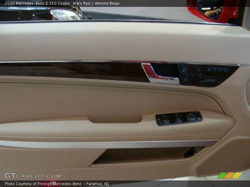 Mars Red / Almond Beige 2010 Mercedes-Benz E 350 Coupe