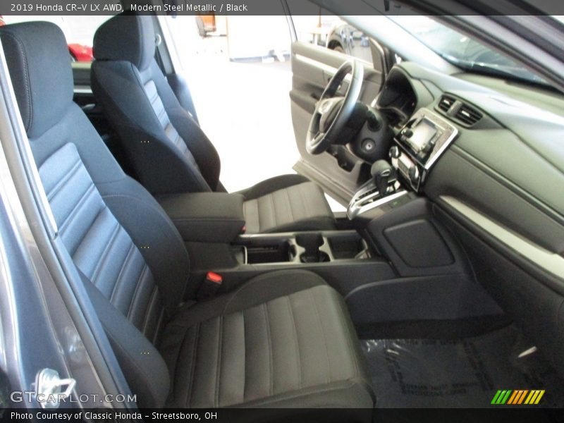 Modern Steel Metallic / Black 2019 Honda CR-V LX AWD