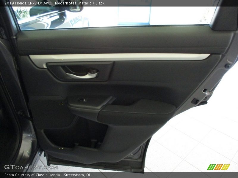 Modern Steel Metallic / Black 2019 Honda CR-V LX AWD