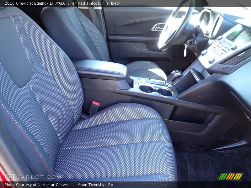 Siren Red Tintcoat / Jet Black 2016 Chevrolet Equinox LT AWD
