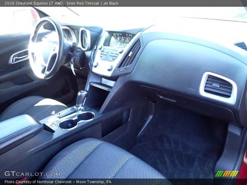Siren Red Tintcoat / Jet Black 2016 Chevrolet Equinox LT AWD