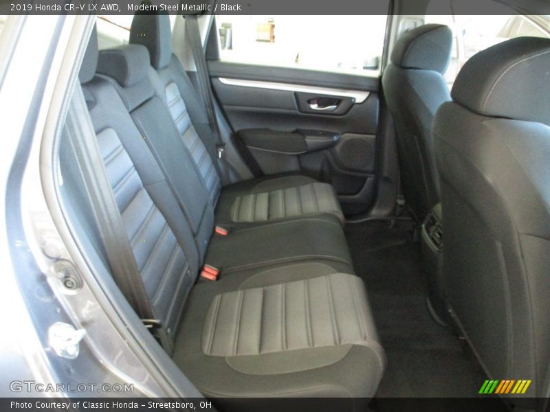 Modern Steel Metallic / Black 2019 Honda CR-V LX AWD