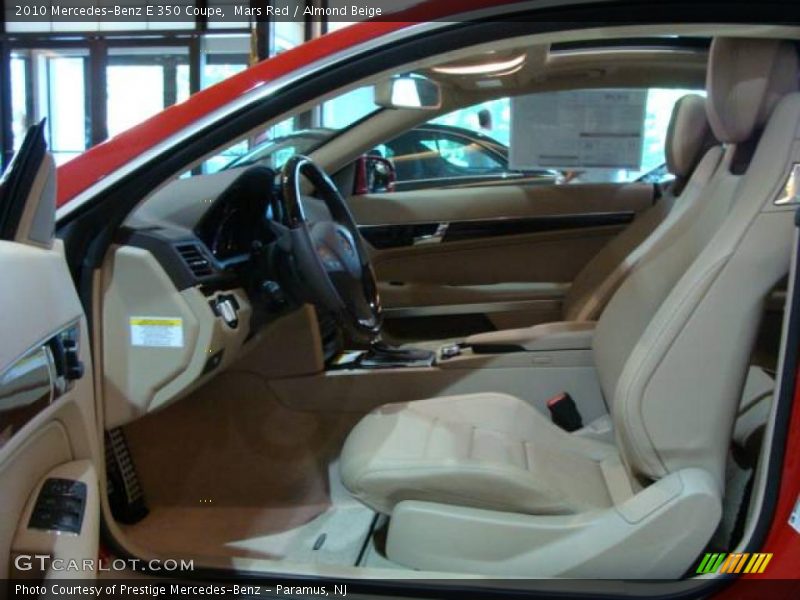 Mars Red / Almond Beige 2010 Mercedes-Benz E 350 Coupe