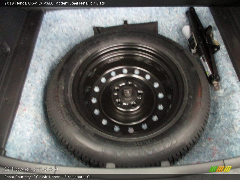 Modern Steel Metallic / Black 2019 Honda CR-V LX AWD