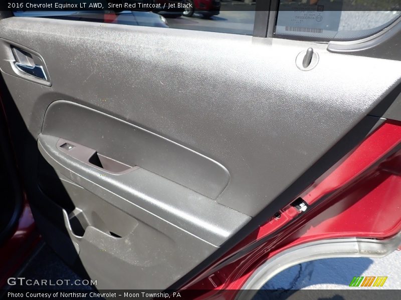 Siren Red Tintcoat / Jet Black 2016 Chevrolet Equinox LT AWD