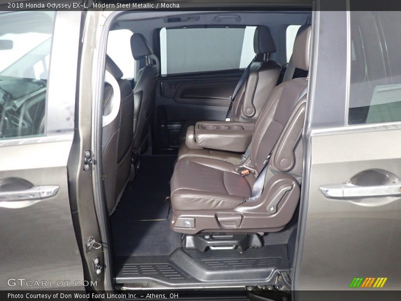 Modern Steel Metallic / Mocha 2018 Honda Odyssey EX-L