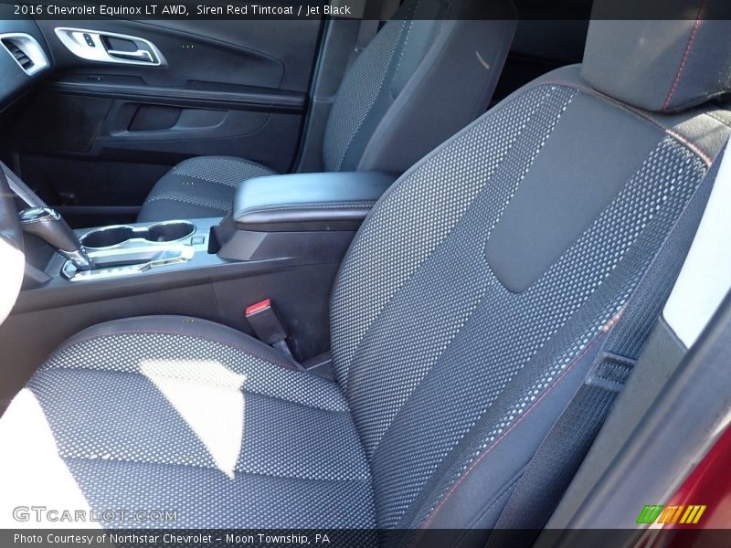 Siren Red Tintcoat / Jet Black 2016 Chevrolet Equinox LT AWD