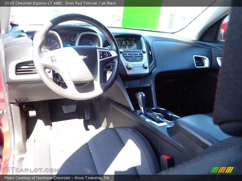 Siren Red Tintcoat / Jet Black 2016 Chevrolet Equinox LT AWD