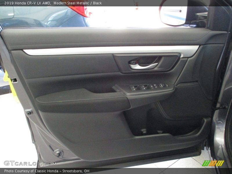 Modern Steel Metallic / Black 2019 Honda CR-V LX AWD