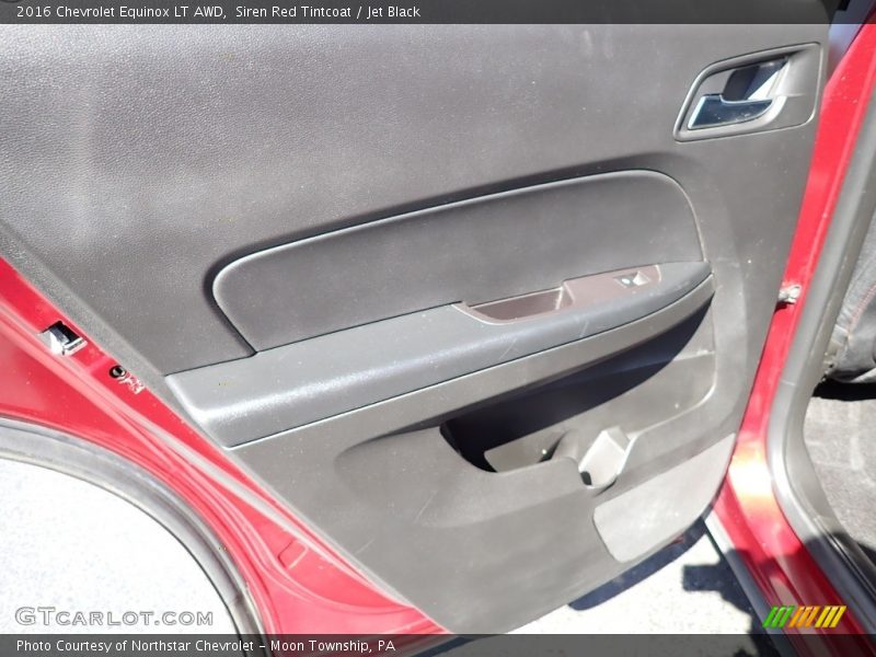 Siren Red Tintcoat / Jet Black 2016 Chevrolet Equinox LT AWD