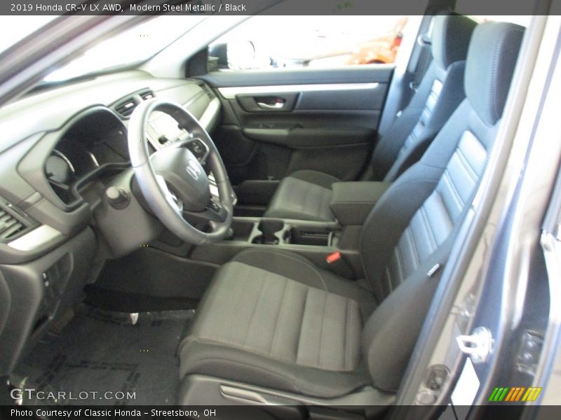Modern Steel Metallic / Black 2019 Honda CR-V LX AWD