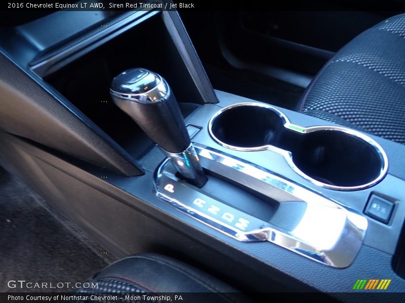 Siren Red Tintcoat / Jet Black 2016 Chevrolet Equinox LT AWD