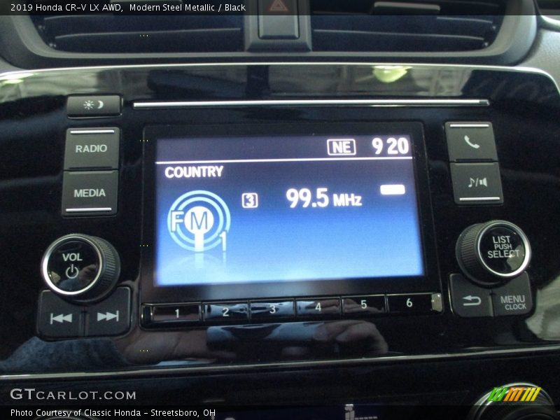 Modern Steel Metallic / Black 2019 Honda CR-V LX AWD