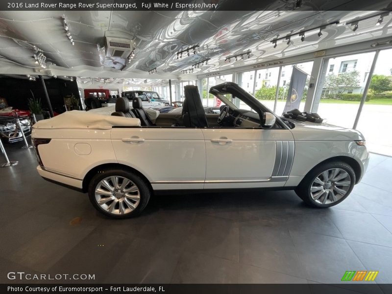 Fuji White / Espresso/Ivory 2016 Land Rover Range Rover Supercharged