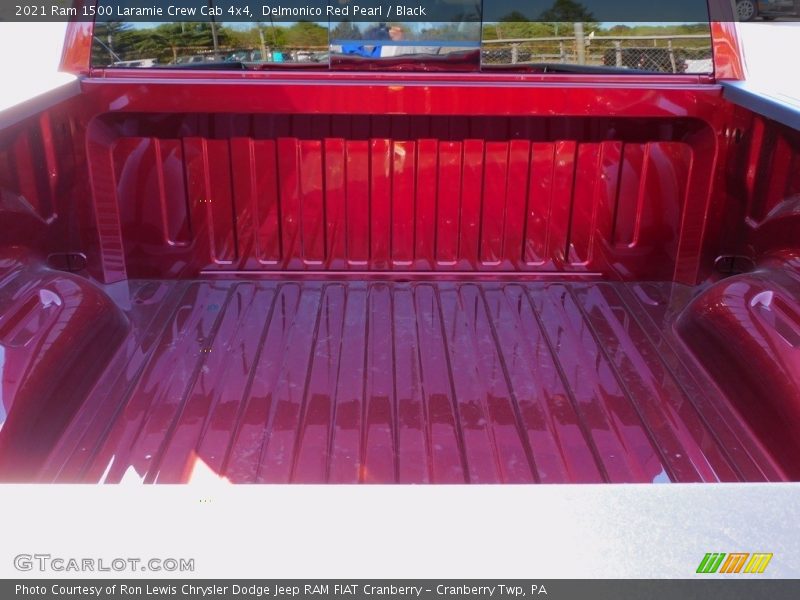 Delmonico Red Pearl / Black 2021 Ram 1500 Laramie Crew Cab 4x4