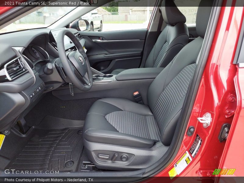  2021 Camry SE Black Interior