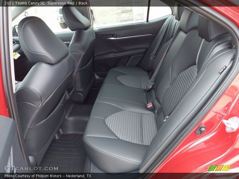 Rear Seat of 2021 Camry SE
