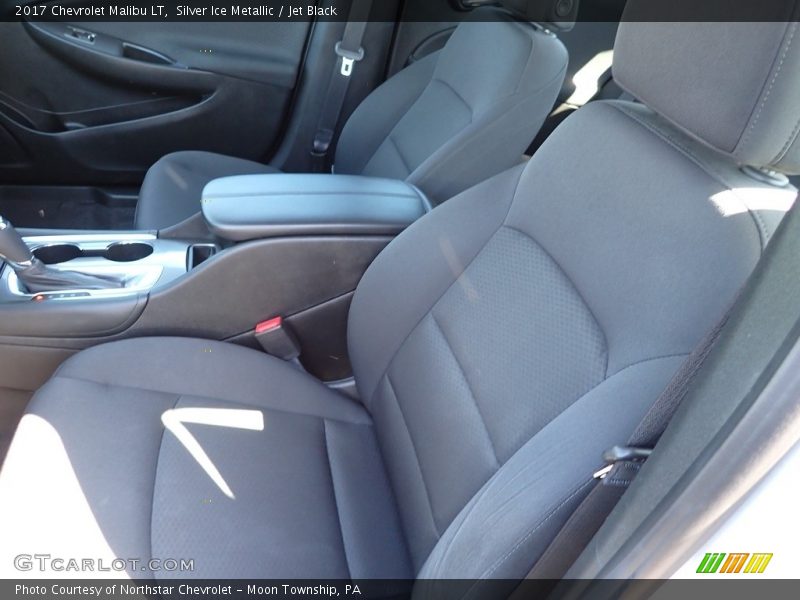 Silver Ice Metallic / Jet Black 2017 Chevrolet Malibu LT