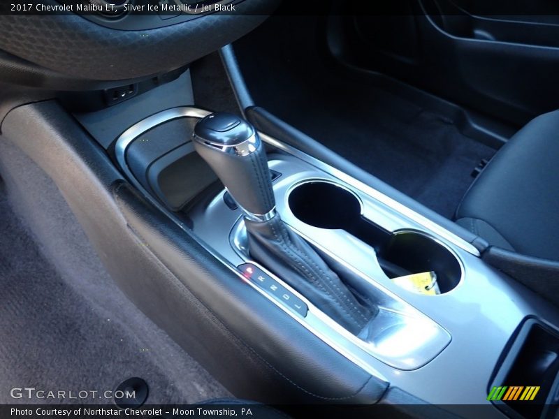 Silver Ice Metallic / Jet Black 2017 Chevrolet Malibu LT