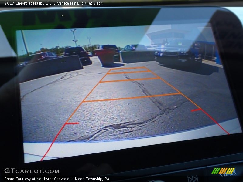 Silver Ice Metallic / Jet Black 2017 Chevrolet Malibu LT