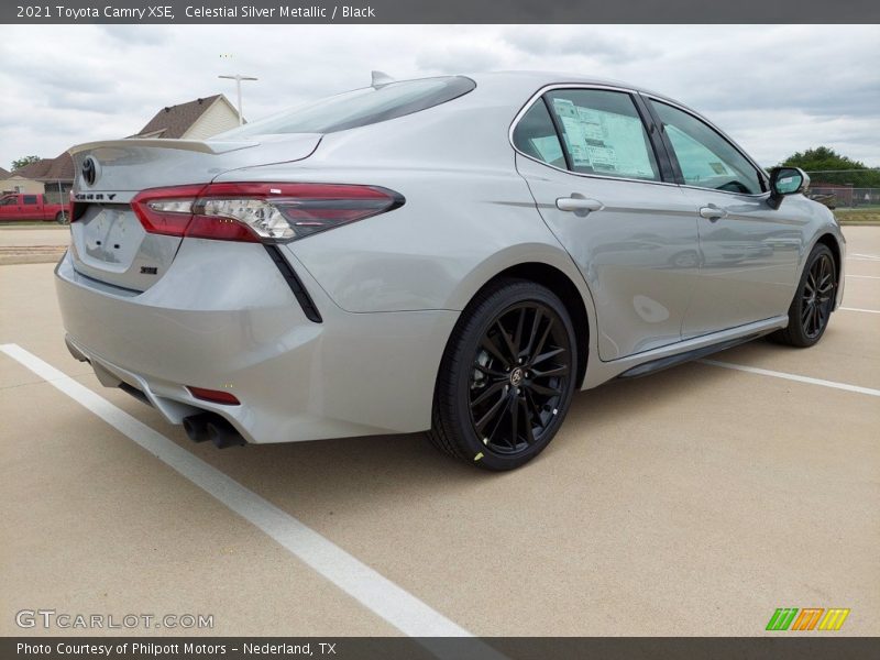 Celestial Silver Metallic / Black 2021 Toyota Camry XSE