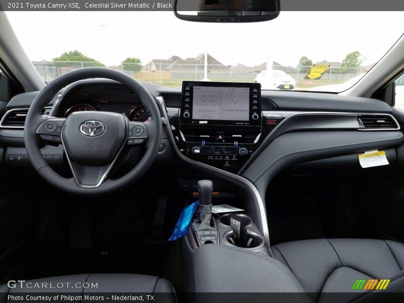 Celestial Silver Metallic / Black 2021 Toyota Camry XSE