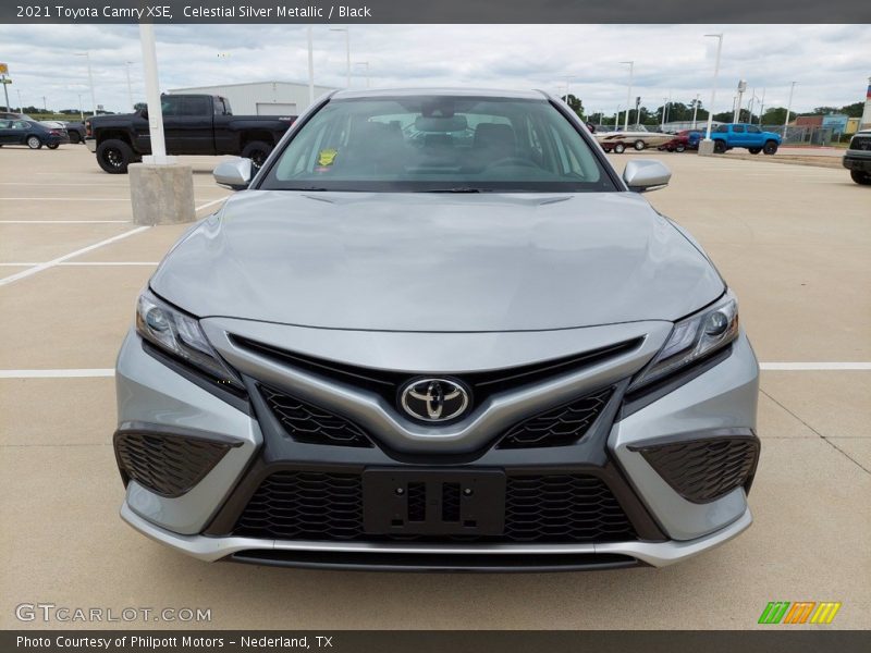 Celestial Silver Metallic / Black 2021 Toyota Camry XSE