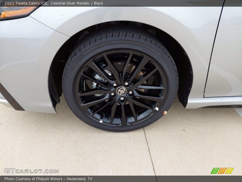 Celestial Silver Metallic / Black 2021 Toyota Camry XSE