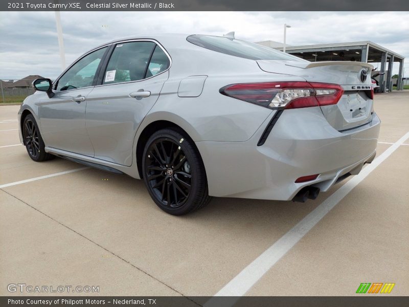 Celestial Silver Metallic / Black 2021 Toyota Camry XSE